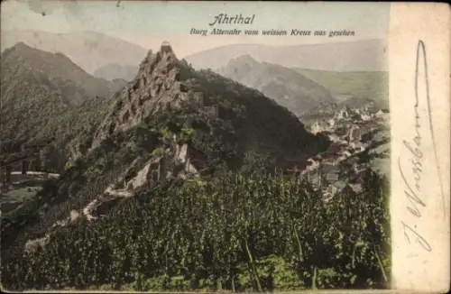 Ak Altenahr im Ahrtal, Burg Altenahr