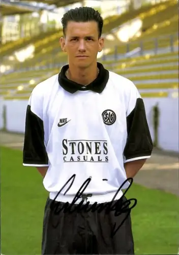 Autogrammkarte Fußballer Mark Schierenberg, SG Wattenscheid 09, Autogramm