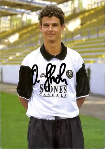 Autogrammkarte Fußballer Olaf Skok, SG Wattenscheid 09, Autogramm