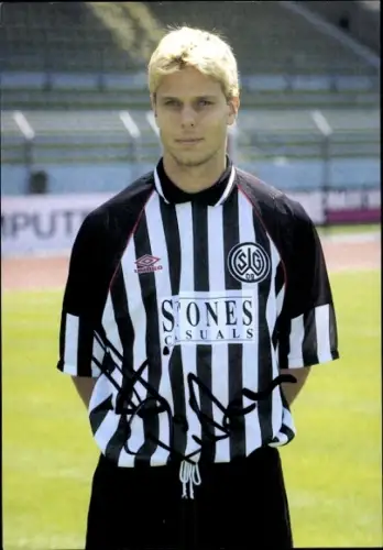 Autogrammkarte Fußballer Hilko Ristau, SG Wattenscheid 09, Autogramm