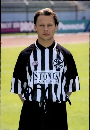 Autogrammkarte Fußballer Sergej Dikhtiar, SG Wattenscheid 09, Autogramm