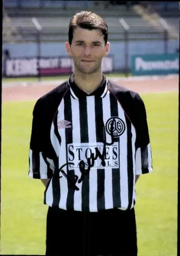 Autogrammkarte Fußballer Stefan Fengler, SG Wattenscheid 09, Autogramm