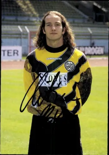 Autogrammkarte Fußballer Christian Maly, SG Wattenscheid 09, Autogramm