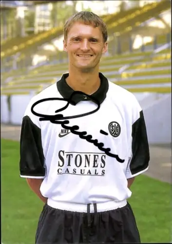 Autogrammkarte Fußballer Hans Jürgen Brunner, SG Wattenscheid 09, Autogramm