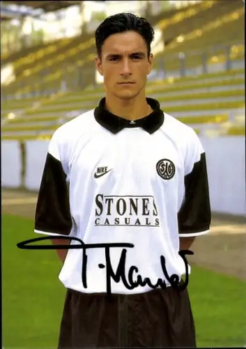 Autogrammkarte Fußballer Tomislav Maric, SG Wattenscheid 09, Autogramm