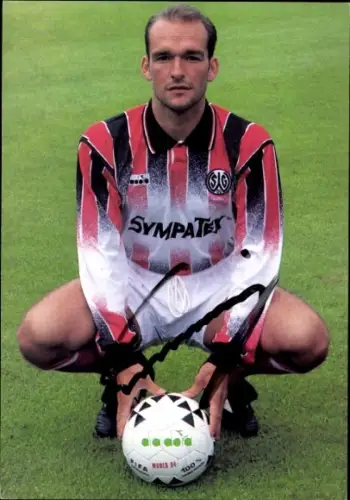 Autogrammkarte Fußballer Stefan Emmerling, SG Wattenscheid 09, Autogramm