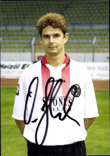 Autogrammkarte Fußballer Olaf Skok, SG Wattenscheid 09, Autogramm