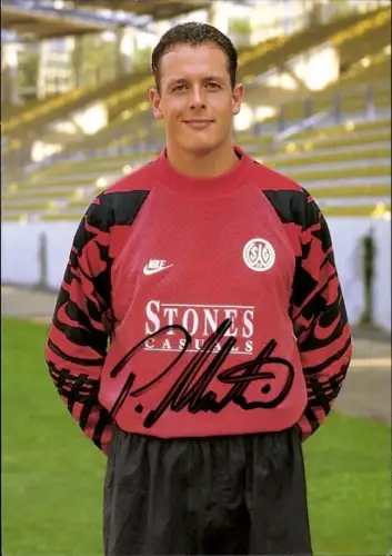Autogrammkarte Fußballer Peter Martin, SG Wattenscheid 09, Autogramm