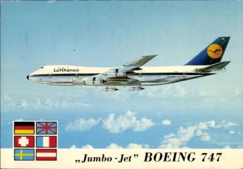 Ak Flugzeug, Lufthansa Jumbo Jet Boeing 747