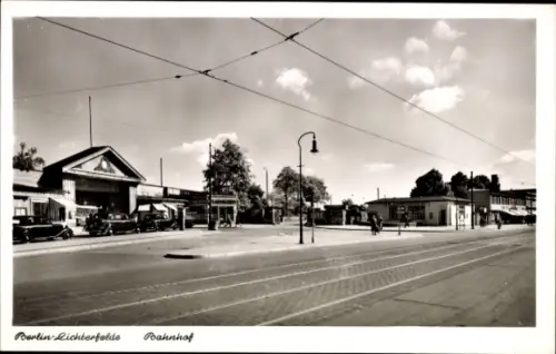 Ak Berlin Steglitz Lichterfelde, Bahnhof