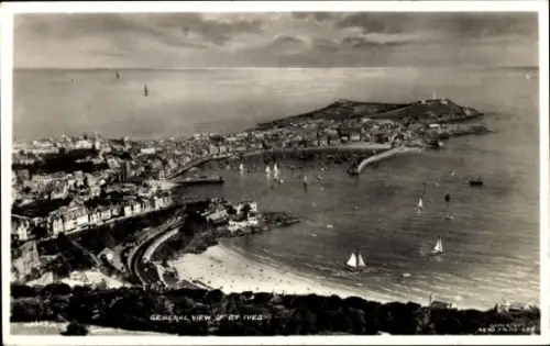 PC St Ives Cornwall England, Panorama