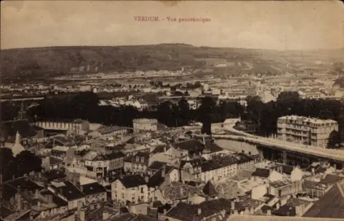 Ak Verdun Meuse, Gesamtansicht
