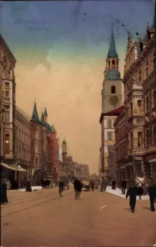 Ak Magdeburg an der Elbe, Breiteweg