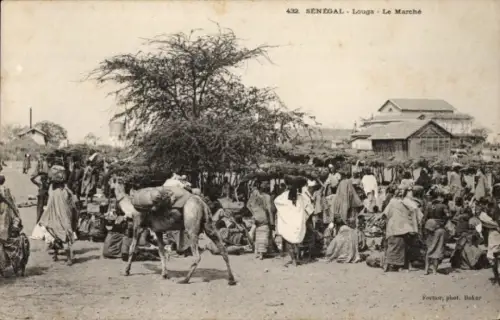 Ak Louga Senegal, Markt