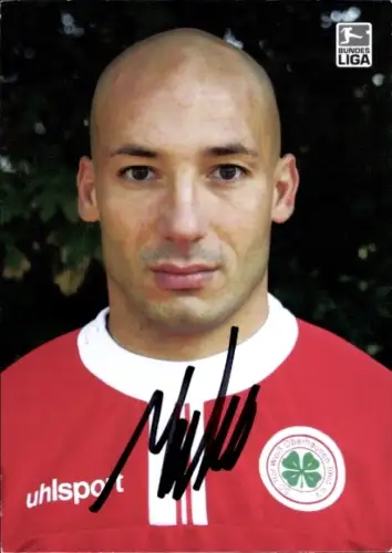 Autogrammkarte Fußballer David Montero, Rot Weiß Oberhausen, Autogramm