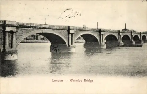 Ak London City, Waterloo Bridge