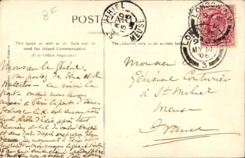 Ak London City, Waterloo Bridge