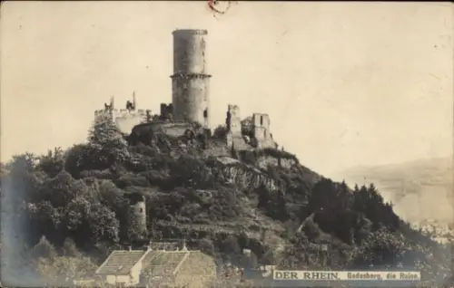 Ak Bad Godesberg Bonn am Rhein, Burg, Ruine