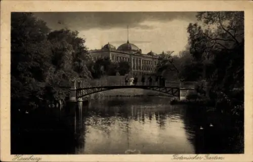 Ak Hamburg Mitte Neustadt, Botanischer Garten