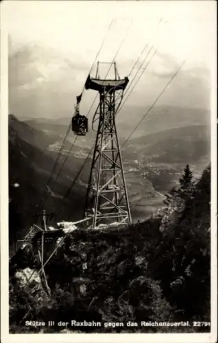 Ak Rax Steiermark, Raxbahn, Seilbahn