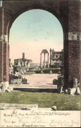 Ak Roma Rom Lazio, Forum Romanum