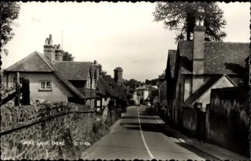 Ak Shere Village Surrey England, Shere Lane