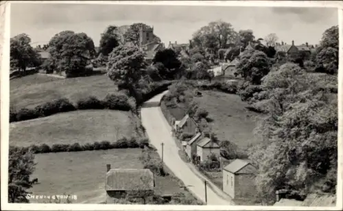 Ak Shenington Oxfordshire England, Ortspartie