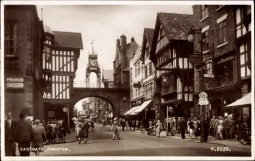 Ak Chester Cheshire England, Eastgate