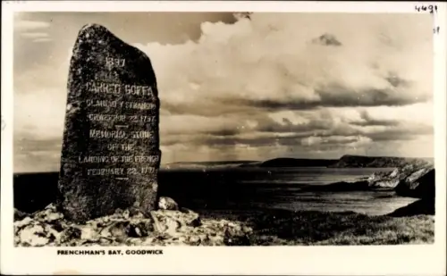 PC Goodwick Wales, Frenchman's Bay