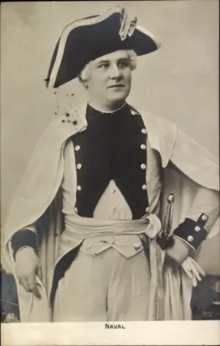 Ak Opernsänger Franz Naval