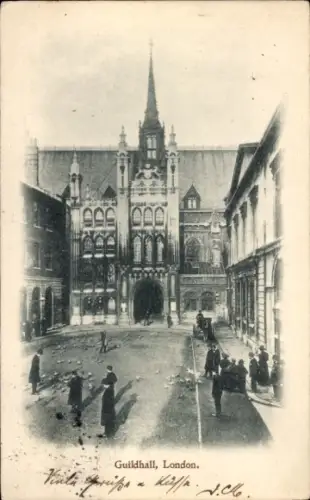 Ak London England, Guildhall
