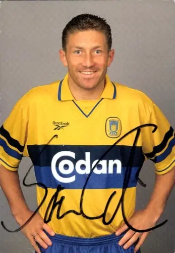 Ak Fußballspieler Søren Colding, Brøndby IF, Autogramm