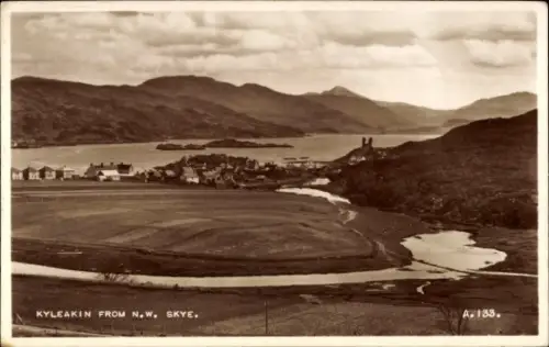 Ak Kyleakin Insel Skye Schottland, Gesamtansicht
