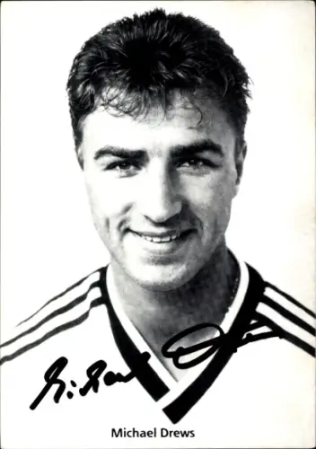 Autogrammkarte Fußballer Michael Drews, SG Wattenscheid 09, Autogramm