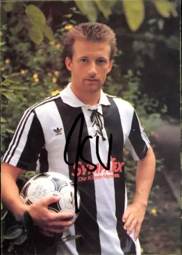 Autogrammkarte Fußballer Hans Werner Moser, SG Wattenscheid 09, Autogramm