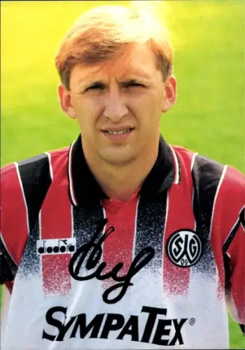 Autogrammkarte Fußballer Andrei Sidelnikov, SG Wattenscheid 09, Autogramm