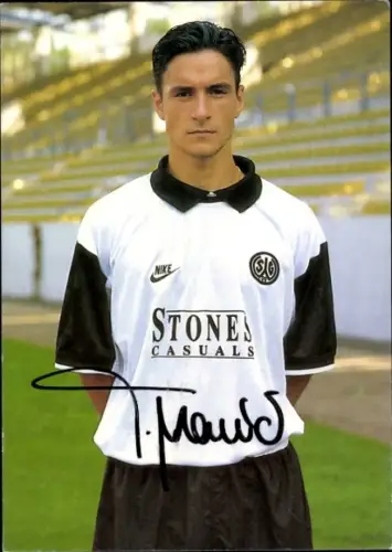 Autogrammkarte Fußballer Tomislav Maric, SG Wattenscheid 09, Autogramm