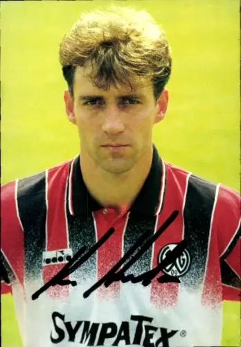 Autogrammkarte Fußballer Karel Kula, SG Wattenscheid 09, Autogramm