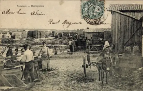 CPA Arcachon Gironde, Détroqueurs