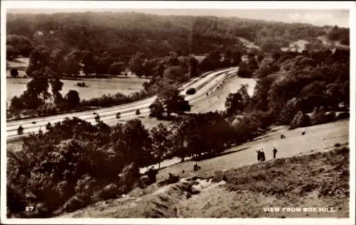 PC North Downs Surrey, England, View from Box Hill