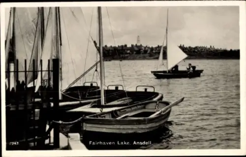 PC Lytham St Annes Lancashire England, Fairhaven Lake