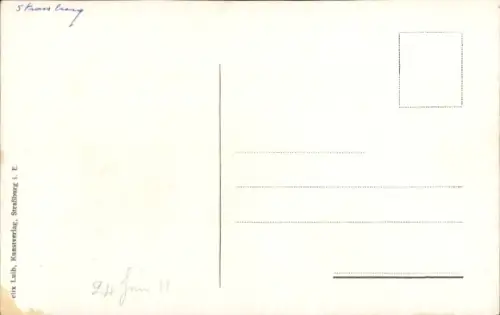 Ak Straßburg Elsass Bas Rhin, Münster