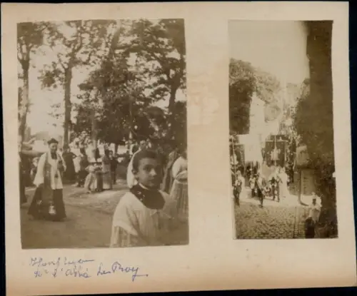 Foto Honfleur Calvados, Prozession, Geistlicher