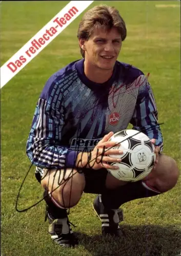 Autogrammkarte Fußballer Stefan Crisan, 1. FC Nürnberg, Autogramm