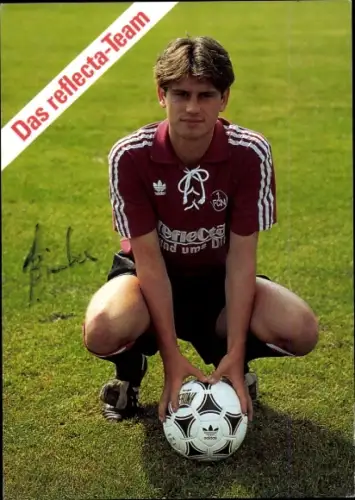 Autogrammkarte Fußballer Steffen Binke, 1. FC Nürnberg, Autogramm
