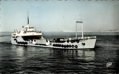 Ak Le Bac Eugène Fromentin, Frachtschiff