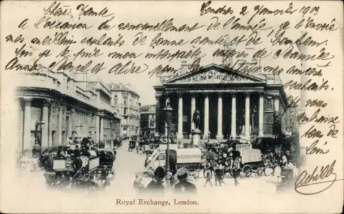 Ak London England, Royal Exchange