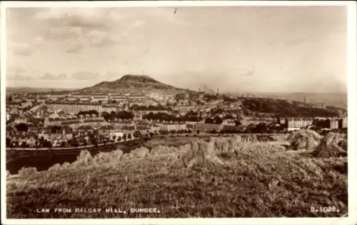Ak Dundee Schottland, Balgay Hill, Stadtansicht, Landschaft, 