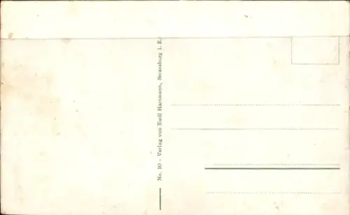 Ak Straßburg Elsass Bas Rhin, Rabenhof