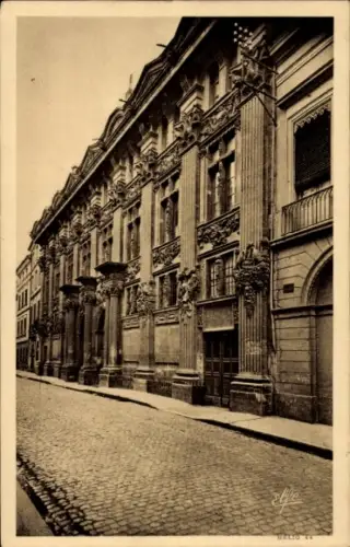 Ak Toulouse Haute Garonne, Hotel de Pierre,   Architektur, Heliogravur